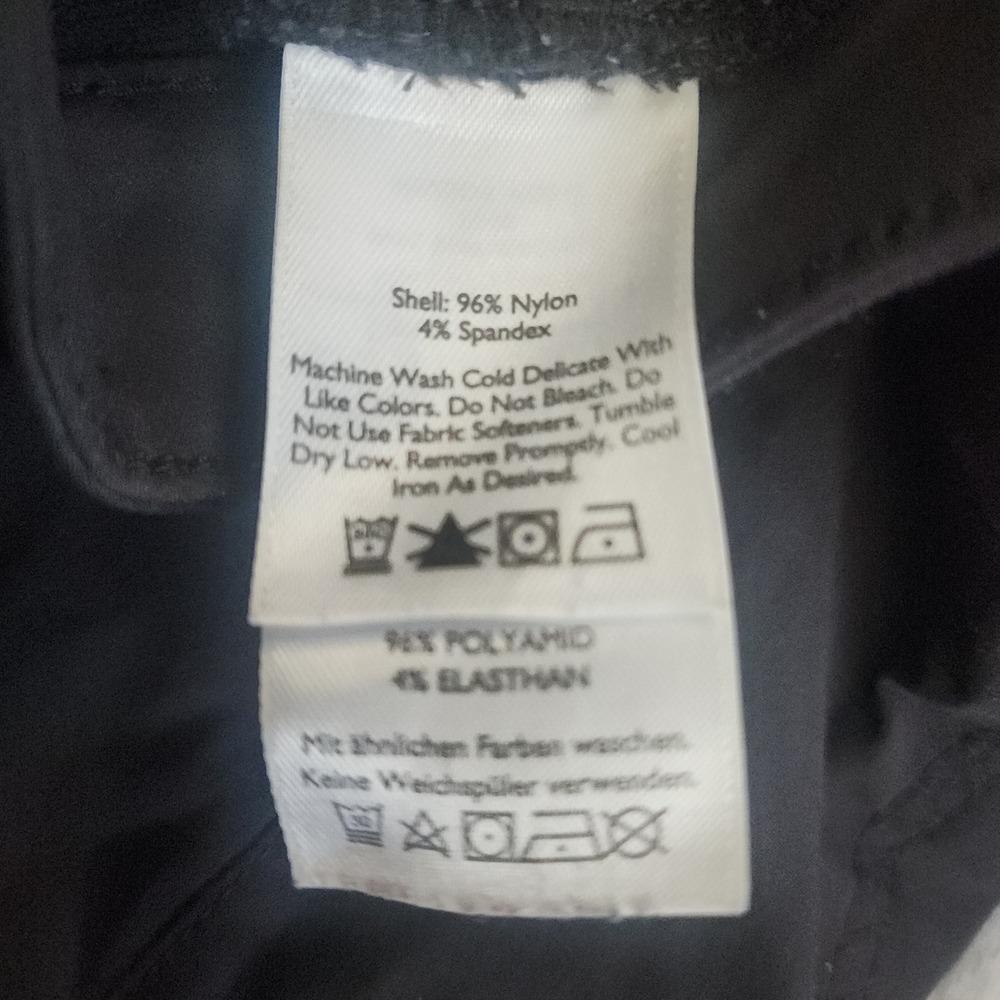 Eddie Bauer Shorts Womens 10 Black First Ascent Hiking Outdoor Stretch 7" Inseam - Picture 3 of 8